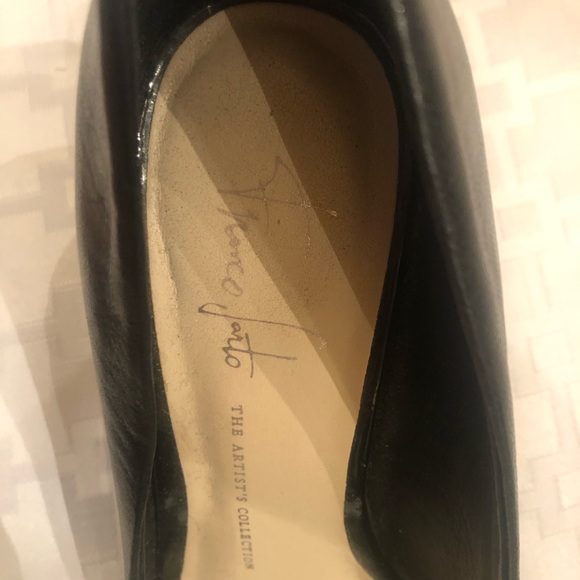 Awesome Black Franco Scarto Ladies Wedges Size 6.5 - Picture 5 of 5